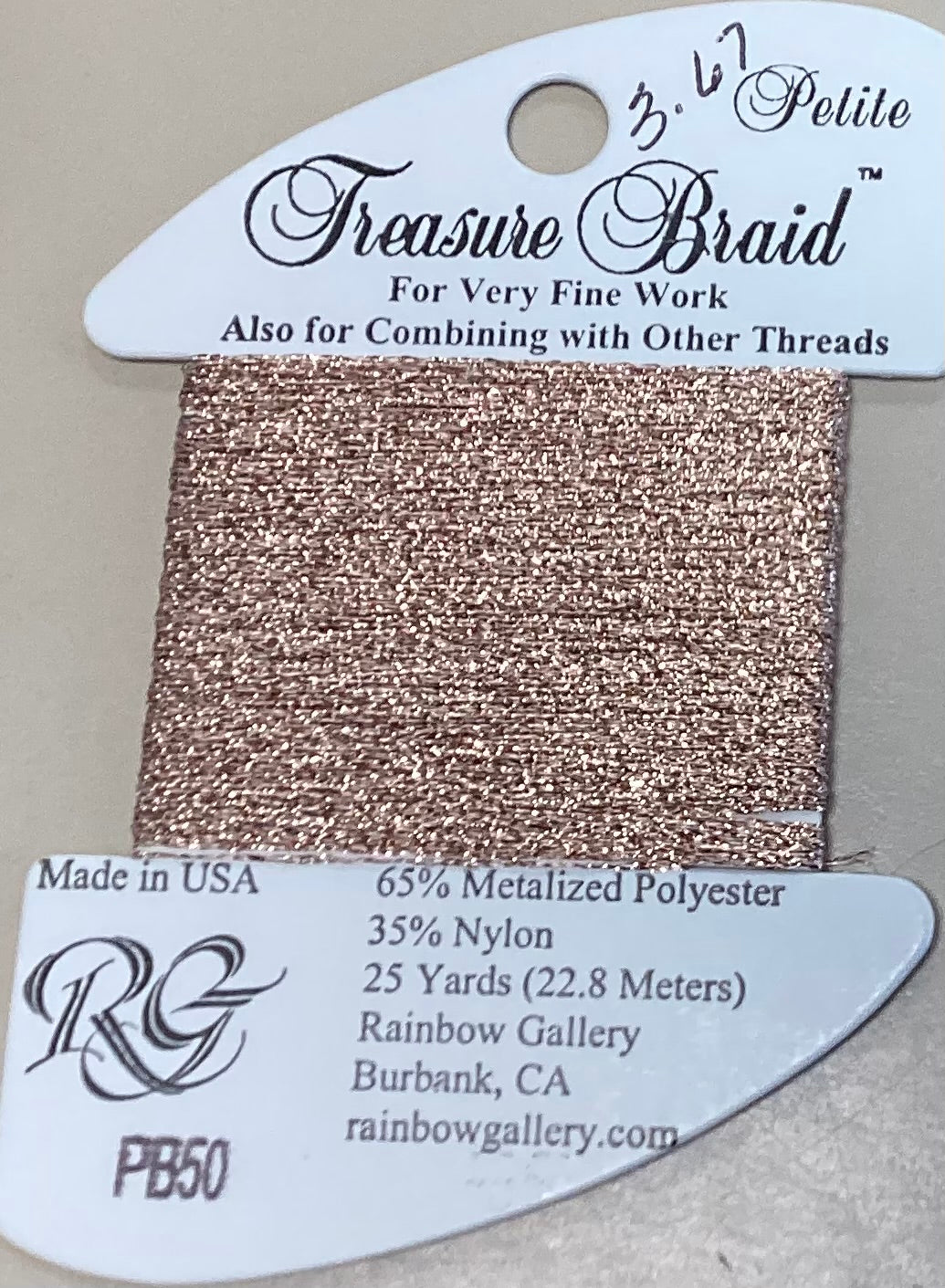 Rainbow Gallery: Petite Treasure Braid