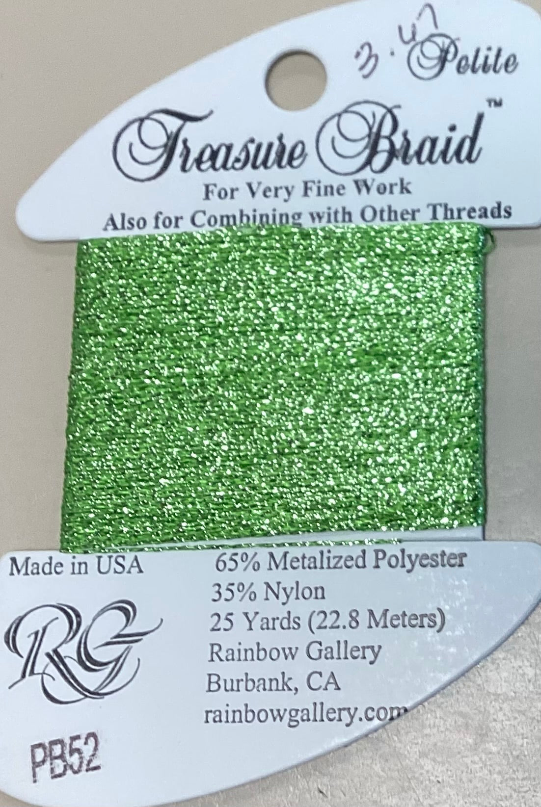 Rainbow Gallery: Petite Treasure Braid