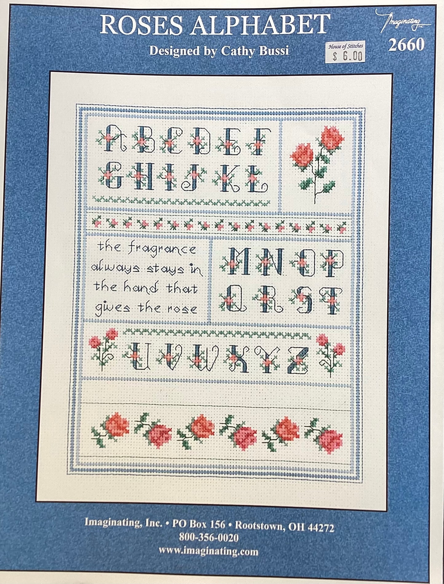 Roses Alphabet by Imaginating