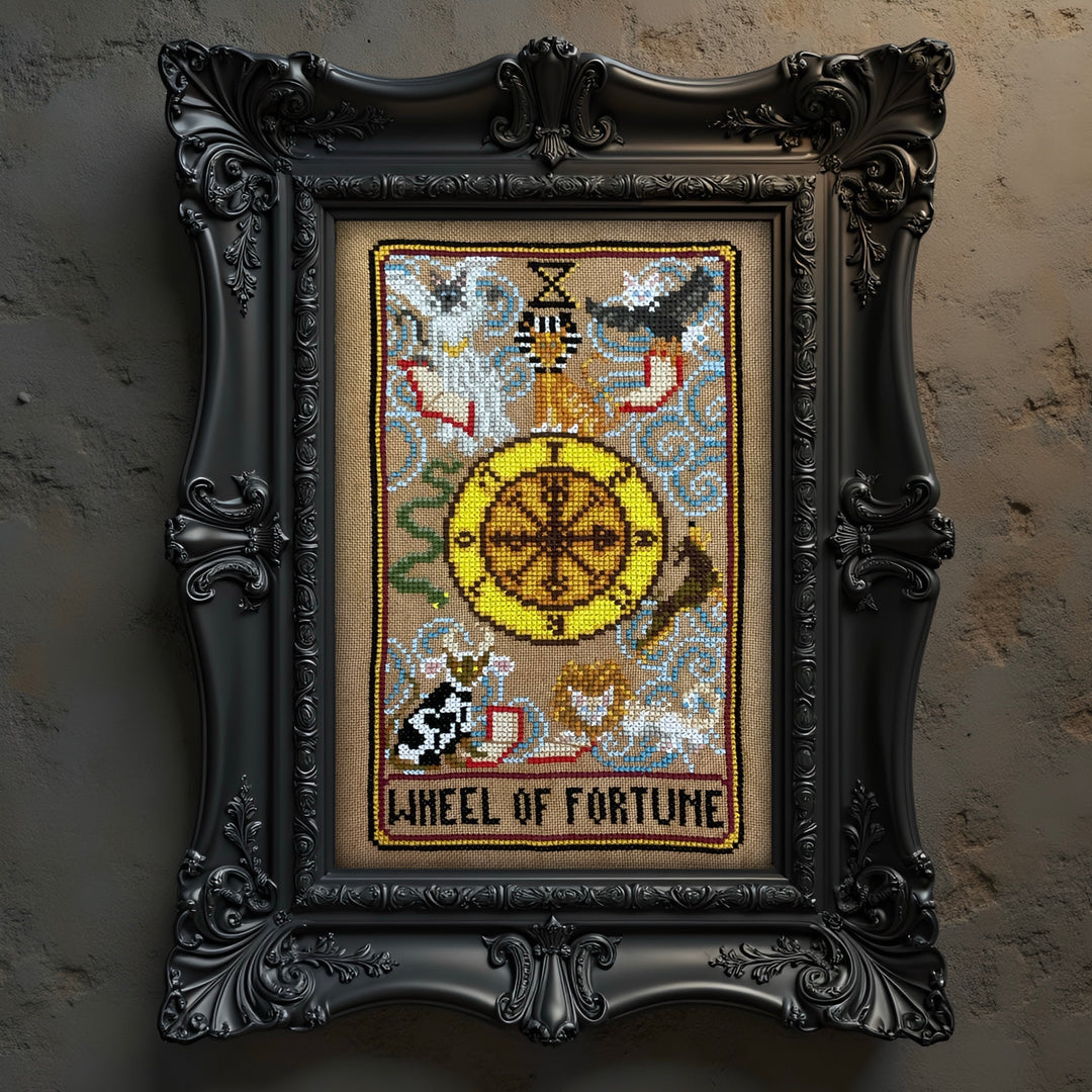 Cat Tarrot V: Wheel of Fortune by Dirty Annie’s