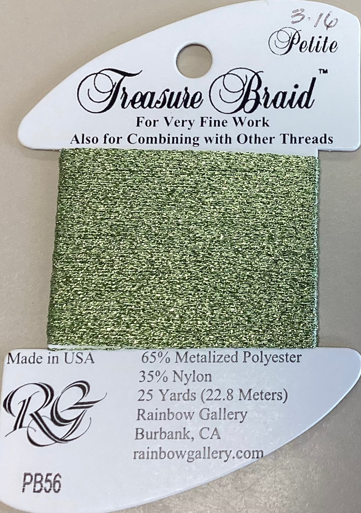 Rainbow Gallery: Petite Treasure Braid