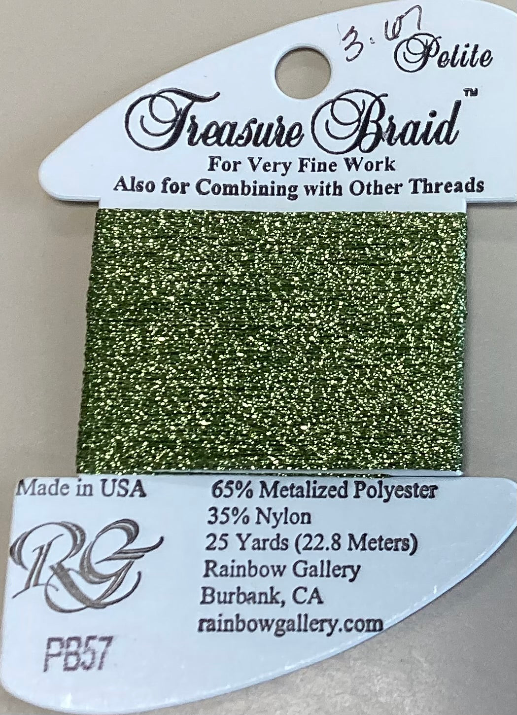 Rainbow Gallery: Petite Treasure Braid