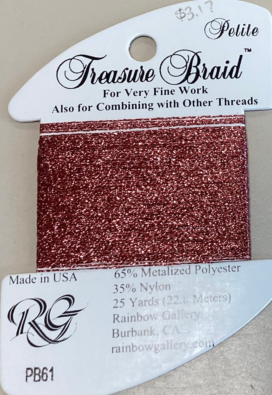 Rainbow Gallery: Petite Treasure Braid
