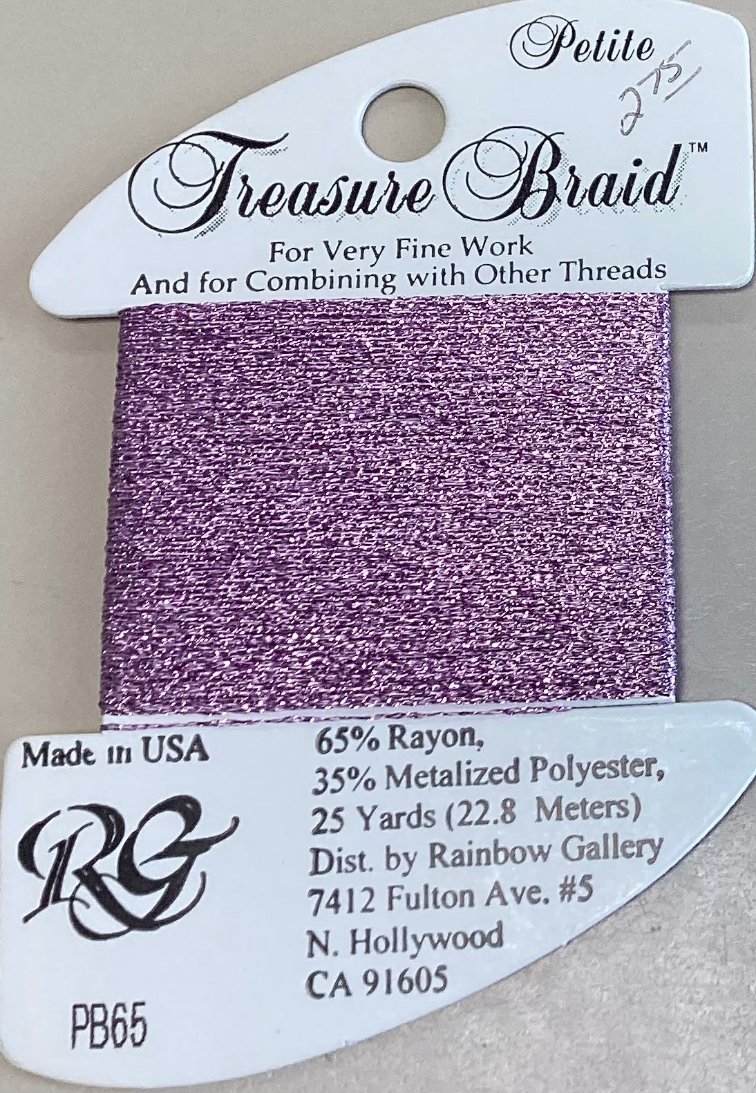Rainbow Gallery: Petite Treasure Braid