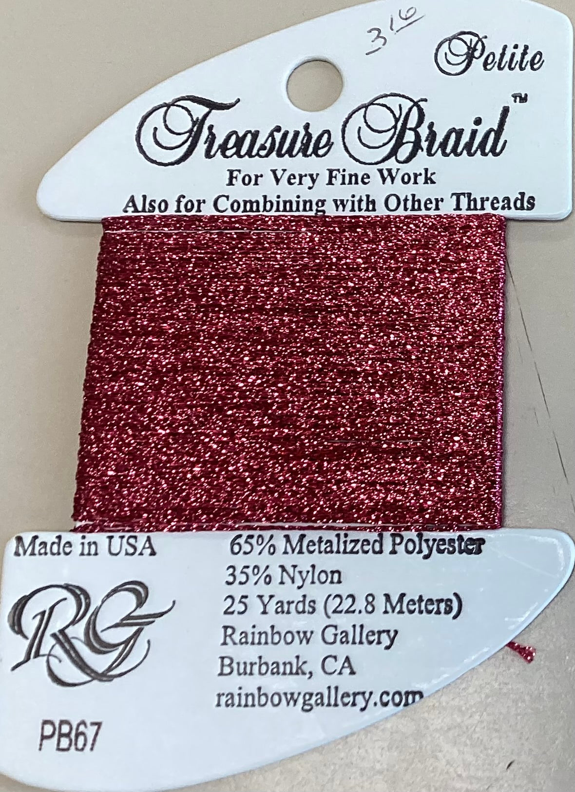 Rainbow Gallery: Petite Treasure Braid