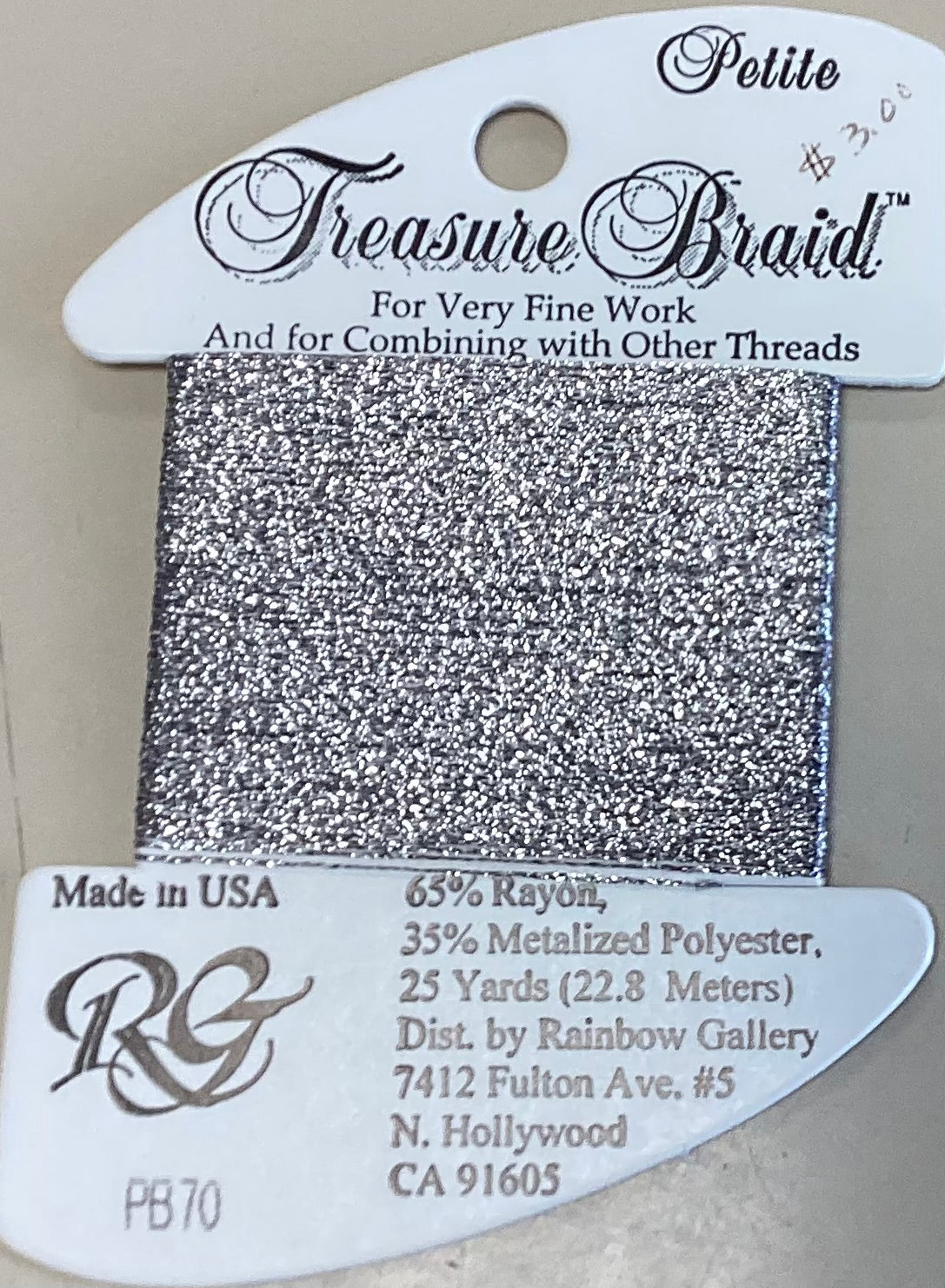 Rainbow Gallery: Petite Treasure Braid