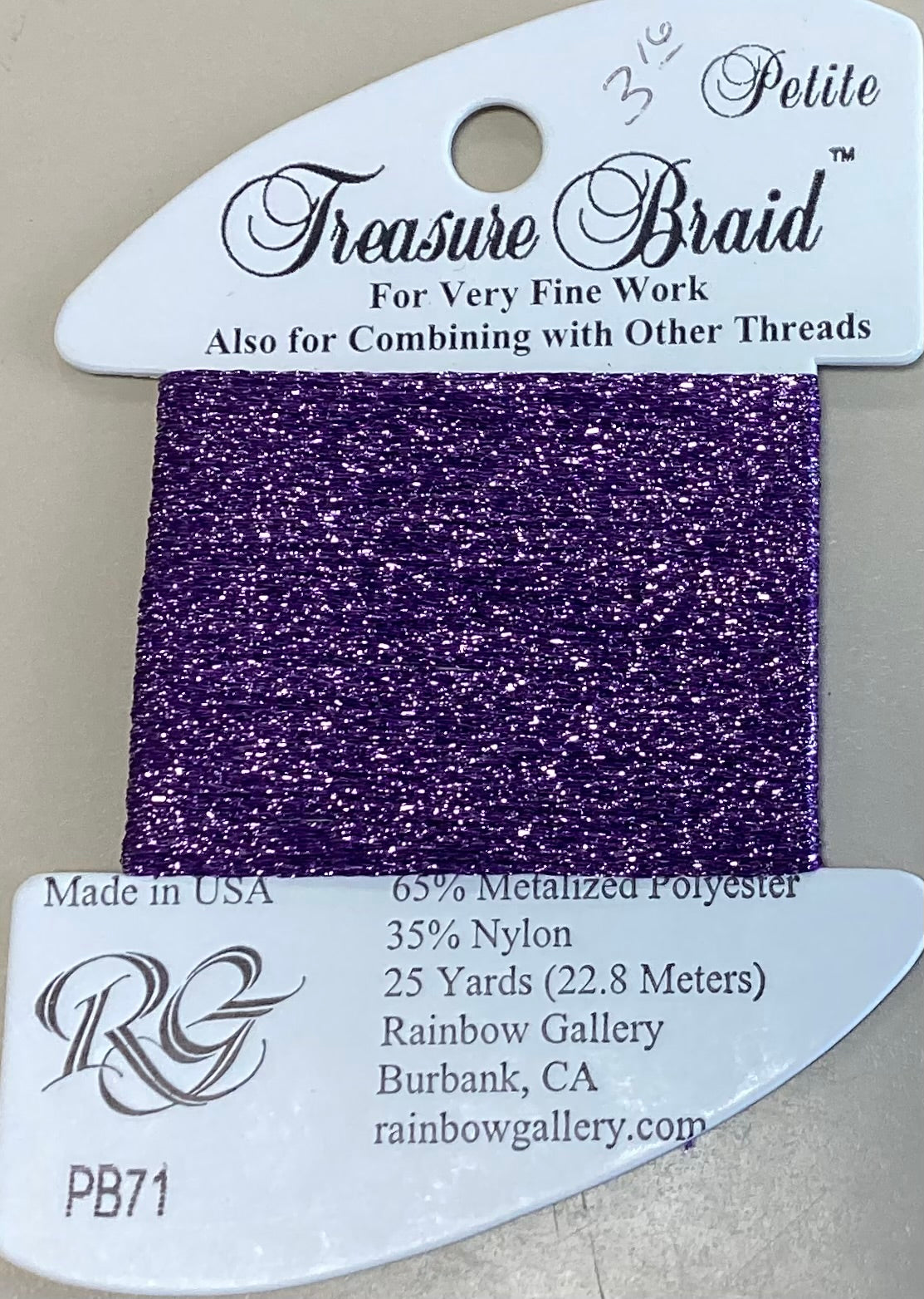 Rainbow Gallery: Petite Treasure Braid