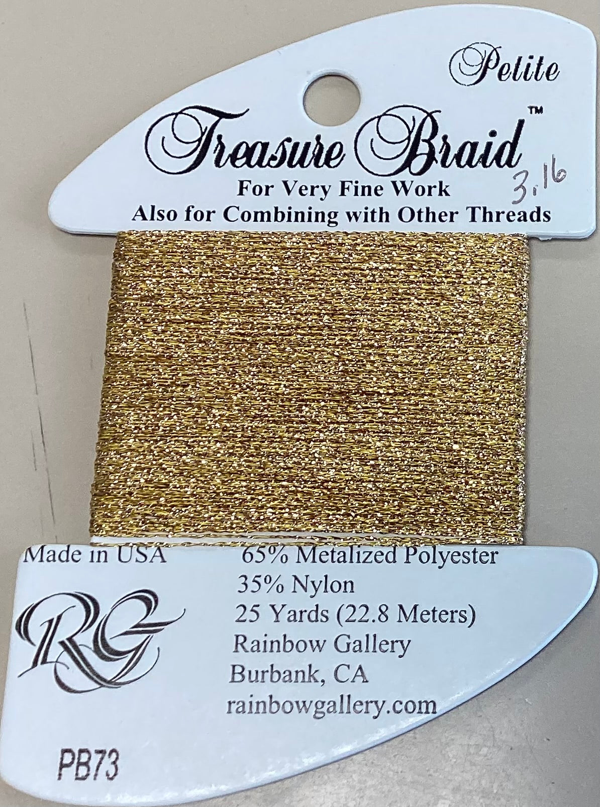 Rainbow Gallery: Petite Treasure Braid