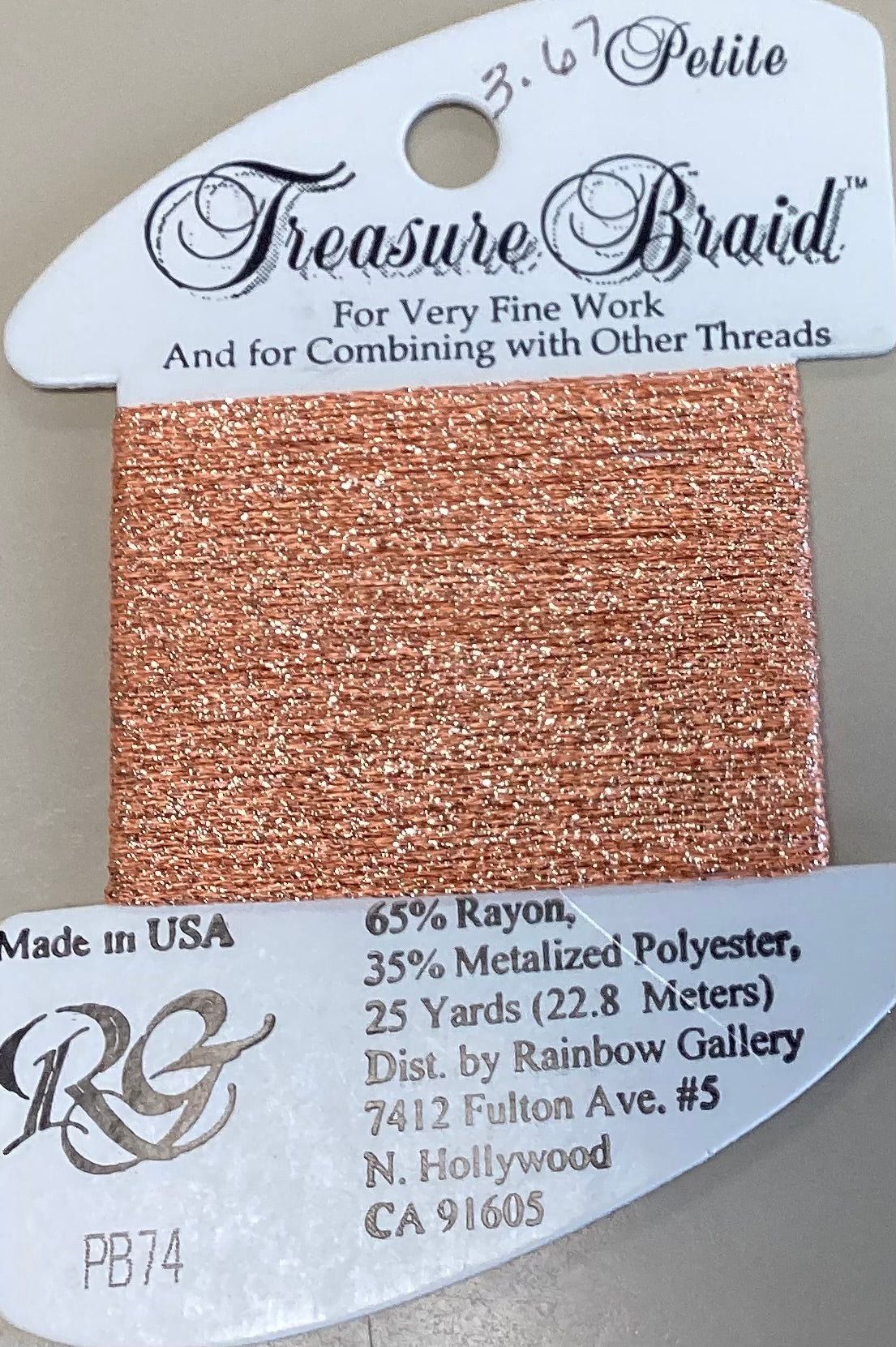 Rainbow Gallery: Petite Treasure Braid
