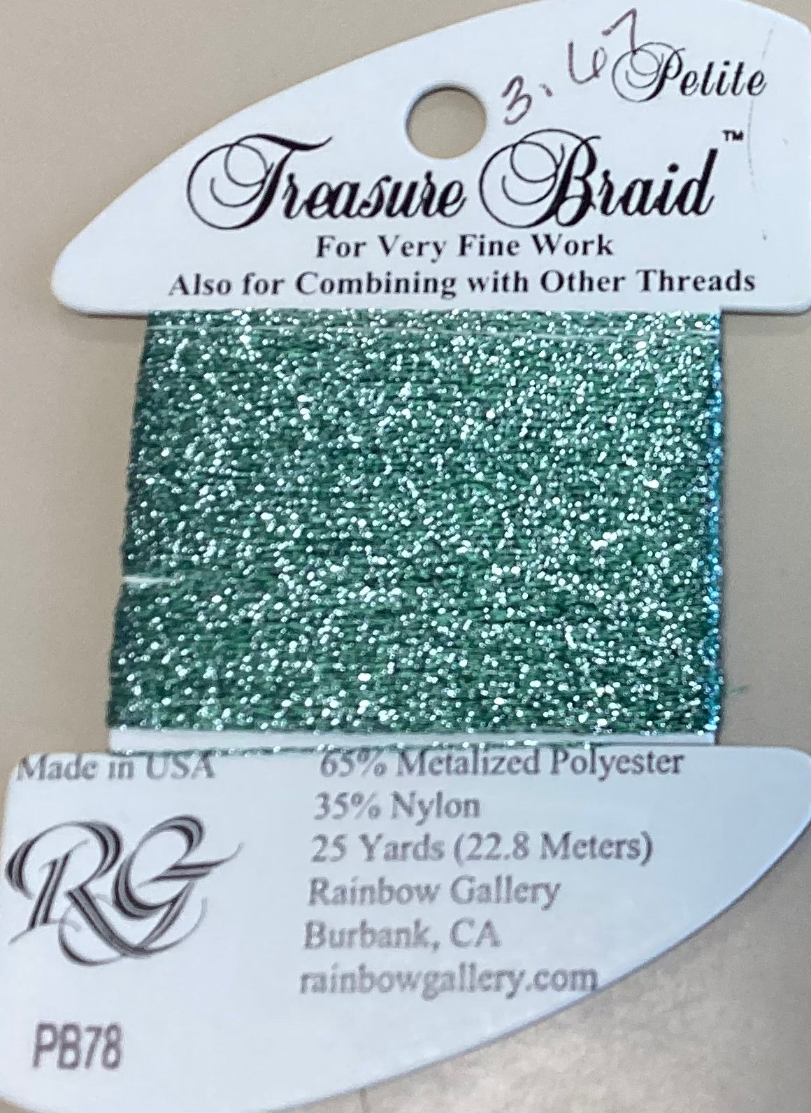 Rainbow Gallery: Petite Treasure Braid