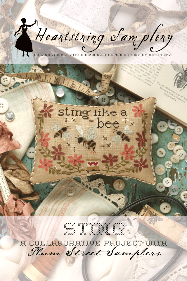 Sting by Heartstring Samplery and Plum Street Samplers