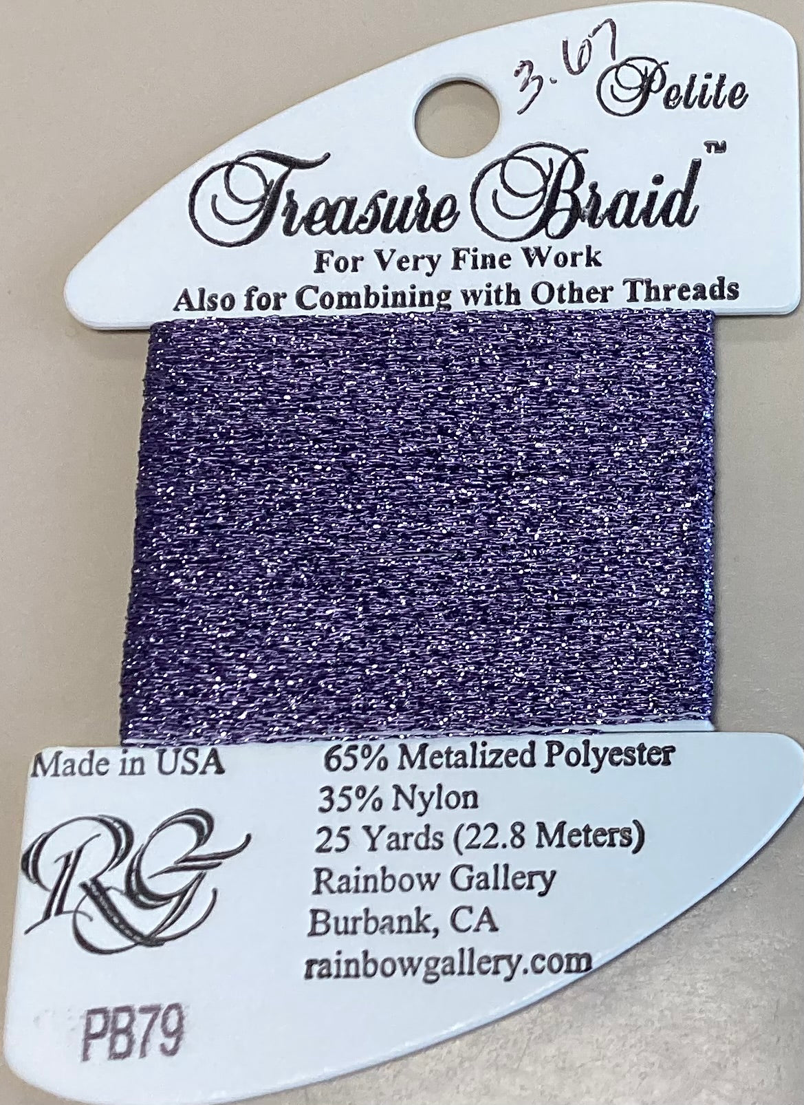 Rainbow Gallery: Petite Treasure Braid