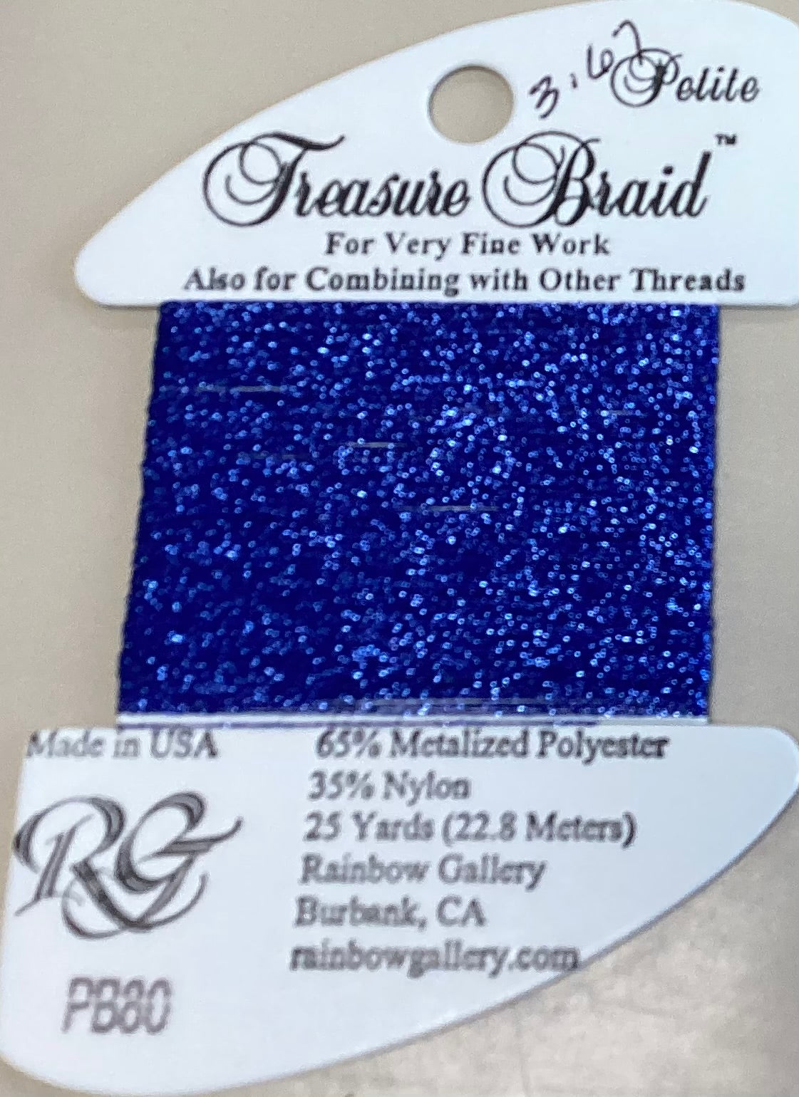 Rainbow Gallery: Petite Treasure Braid