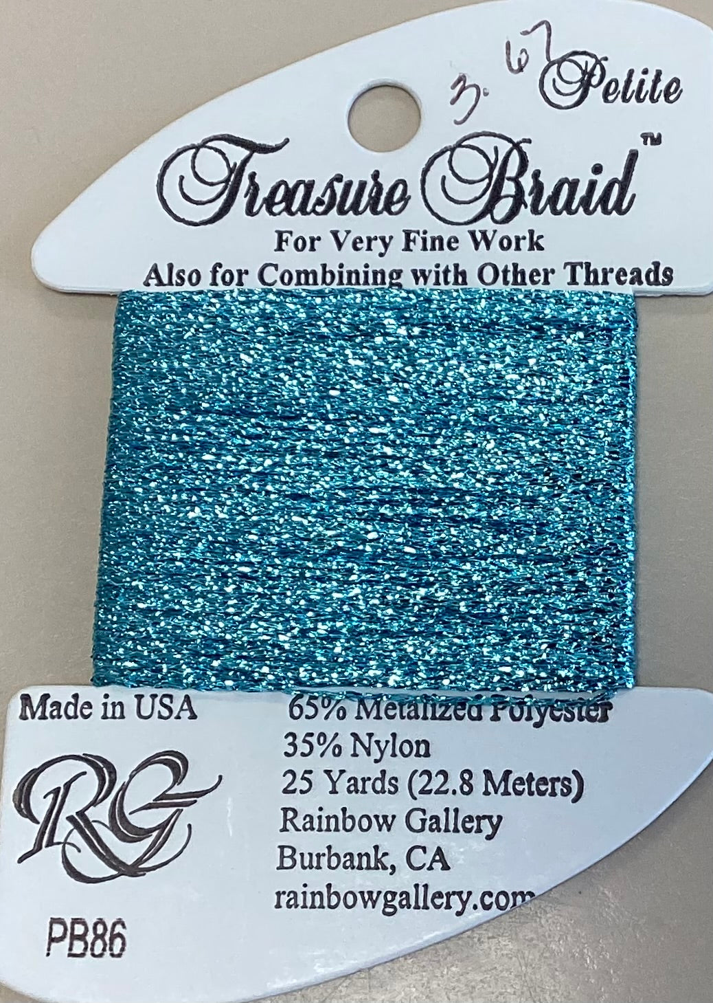 Rainbow Gallery: Petite Treasure Braid