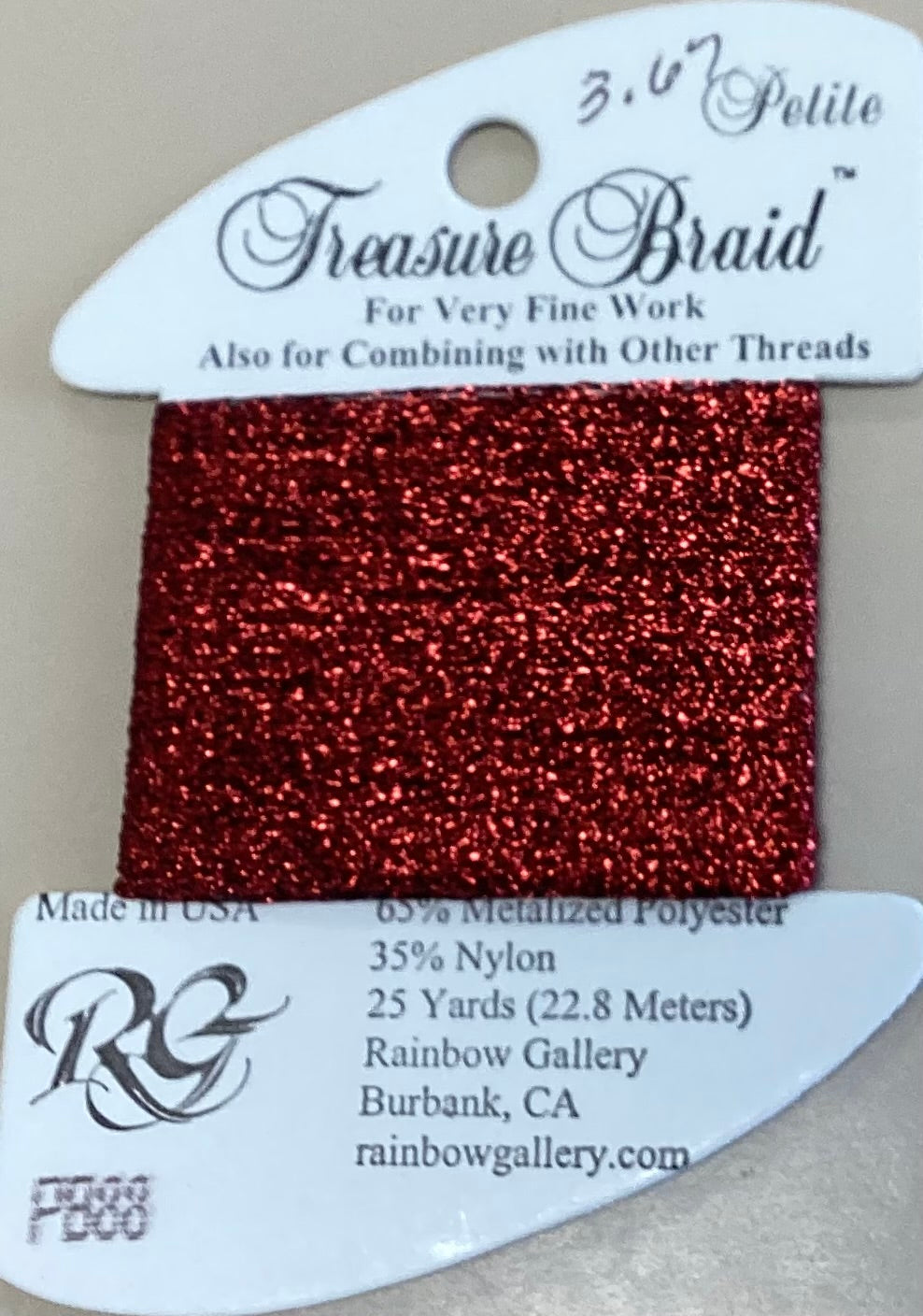 Rainbow Gallery: Petite Treasure Braid