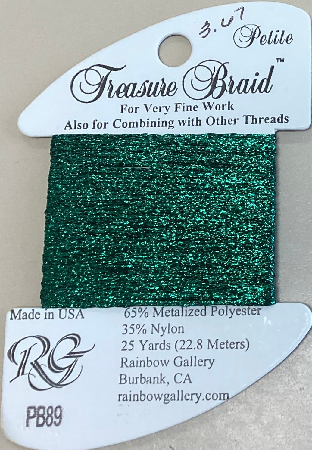 Rainbow Gallery: Petite Treasure Braid