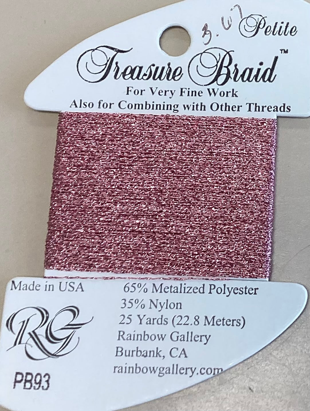 Rainbow Gallery: Petite Treasure Braid