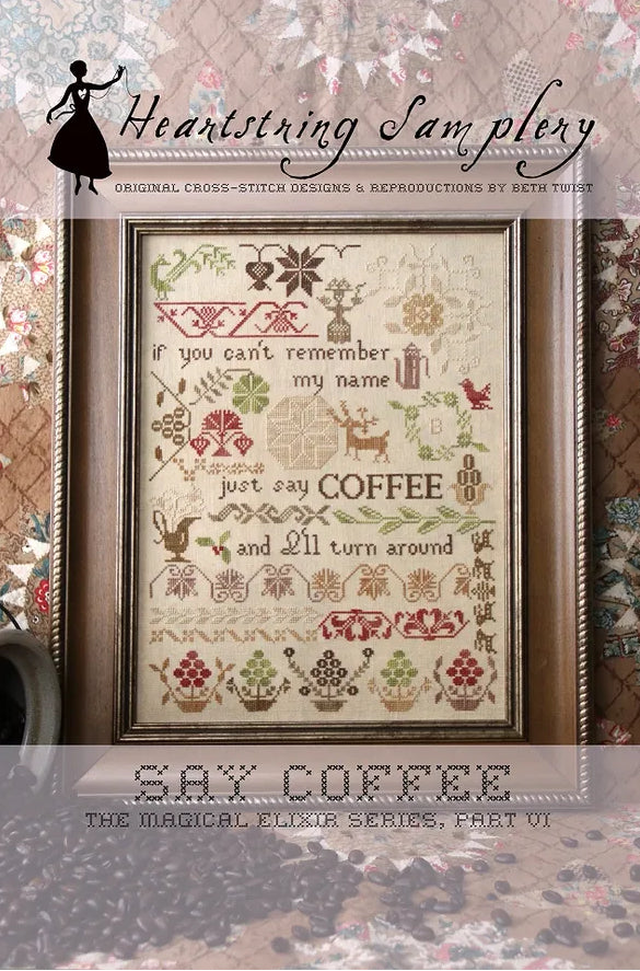 Say Coffee by Heartstring Samplery