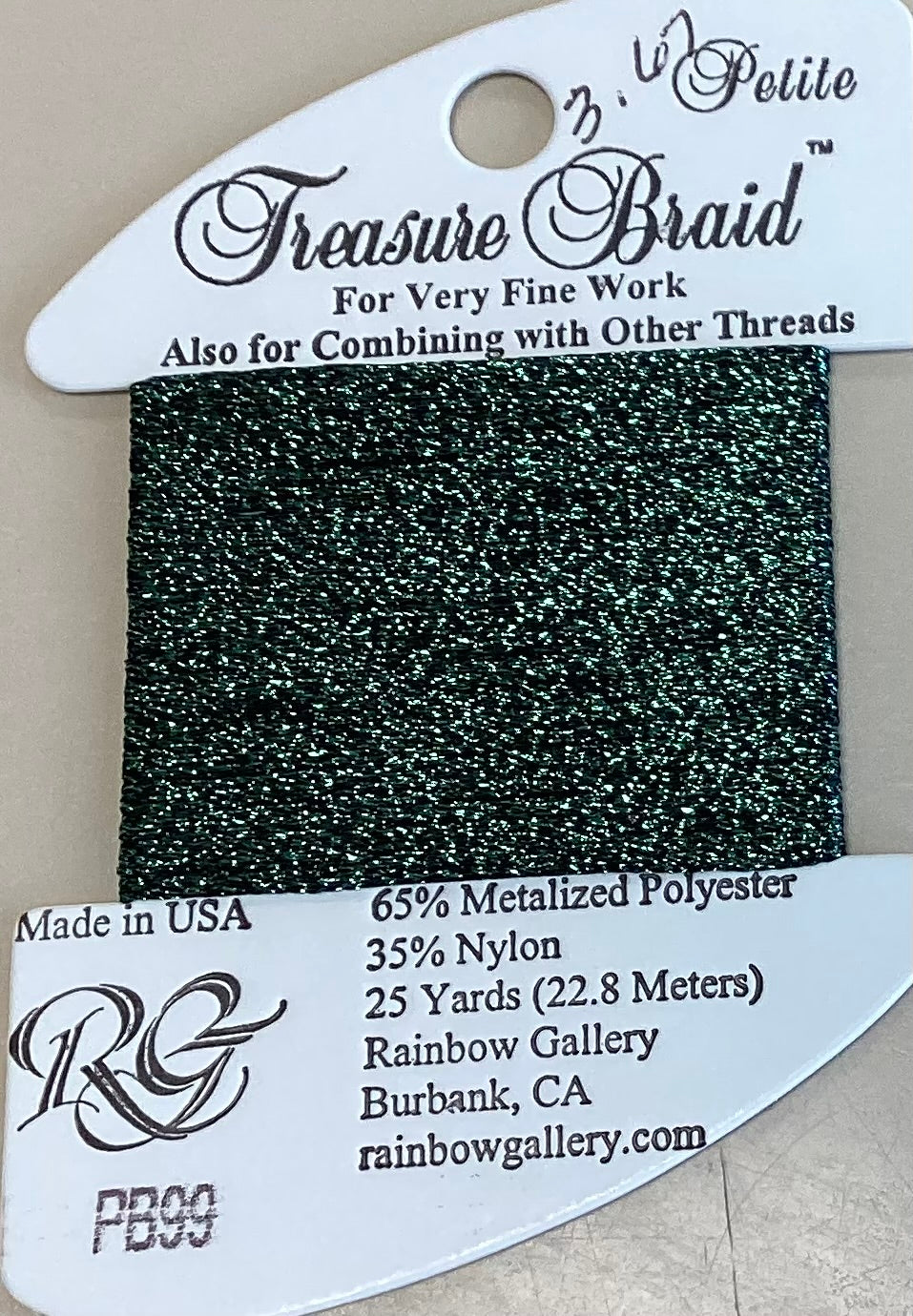 Rainbow Gallery: Petite Treasure Braid
