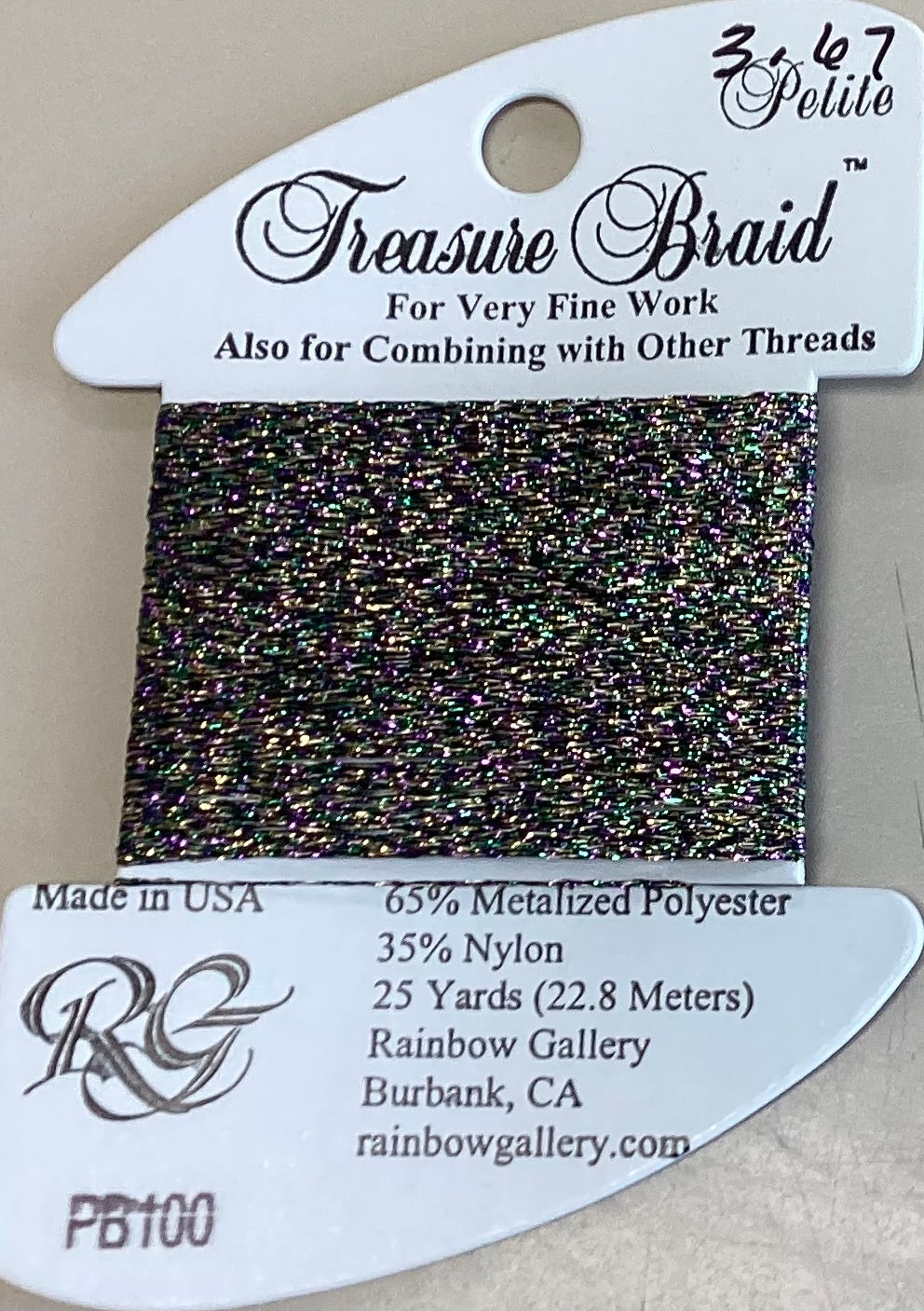 Rainbow Gallery: Petite Treasure Braid