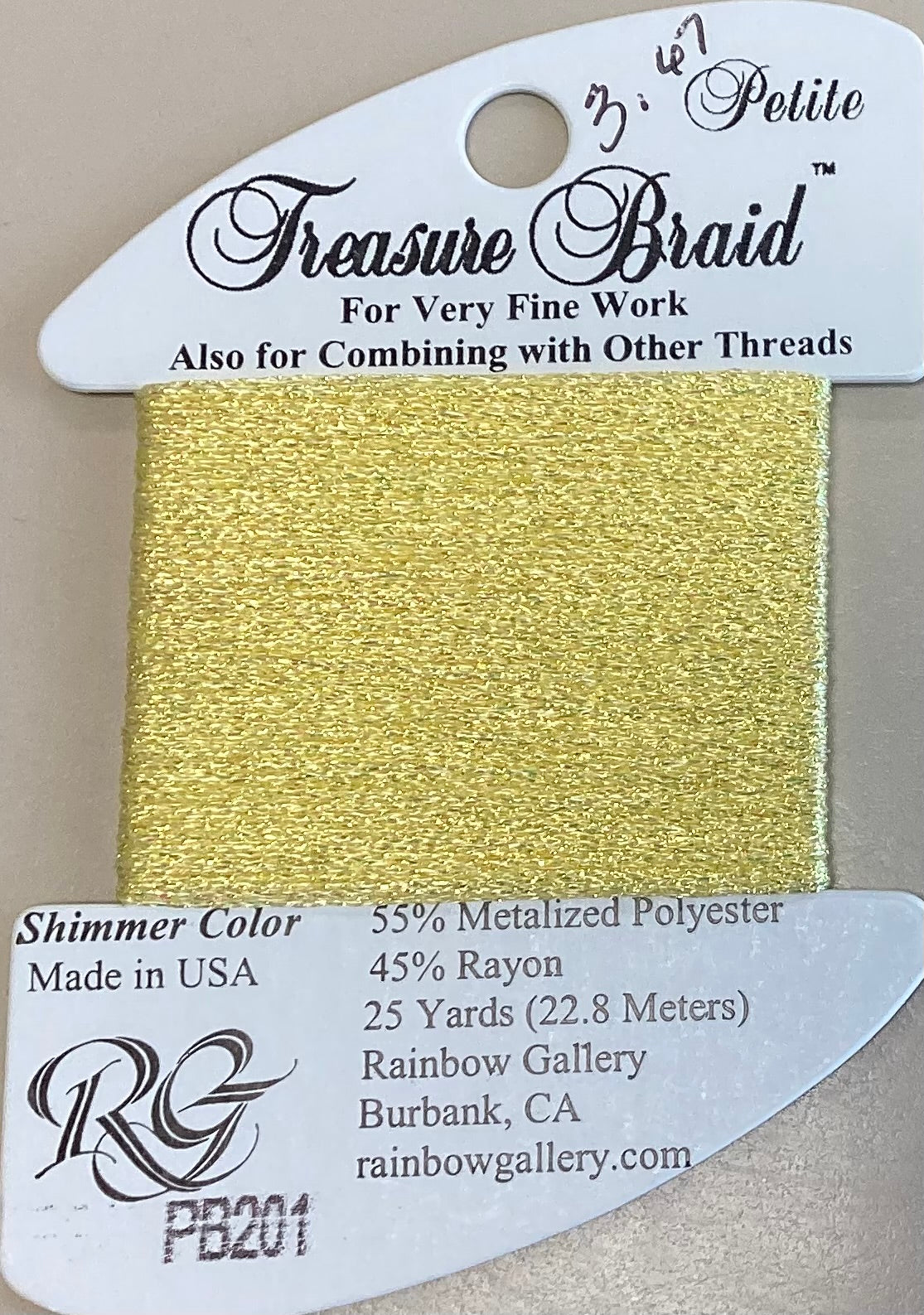 Rainbow Gallery: Petite Treasure Braid