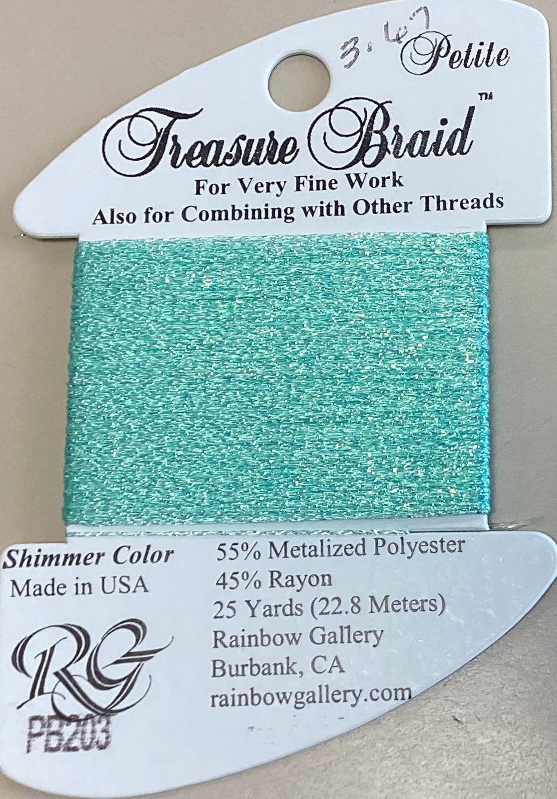 Rainbow Gallery: Petite Treasure Braid