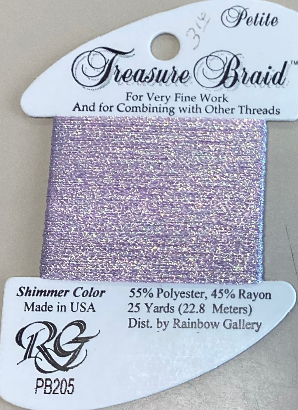 Rainbow Gallery: Petite Treasure Braid