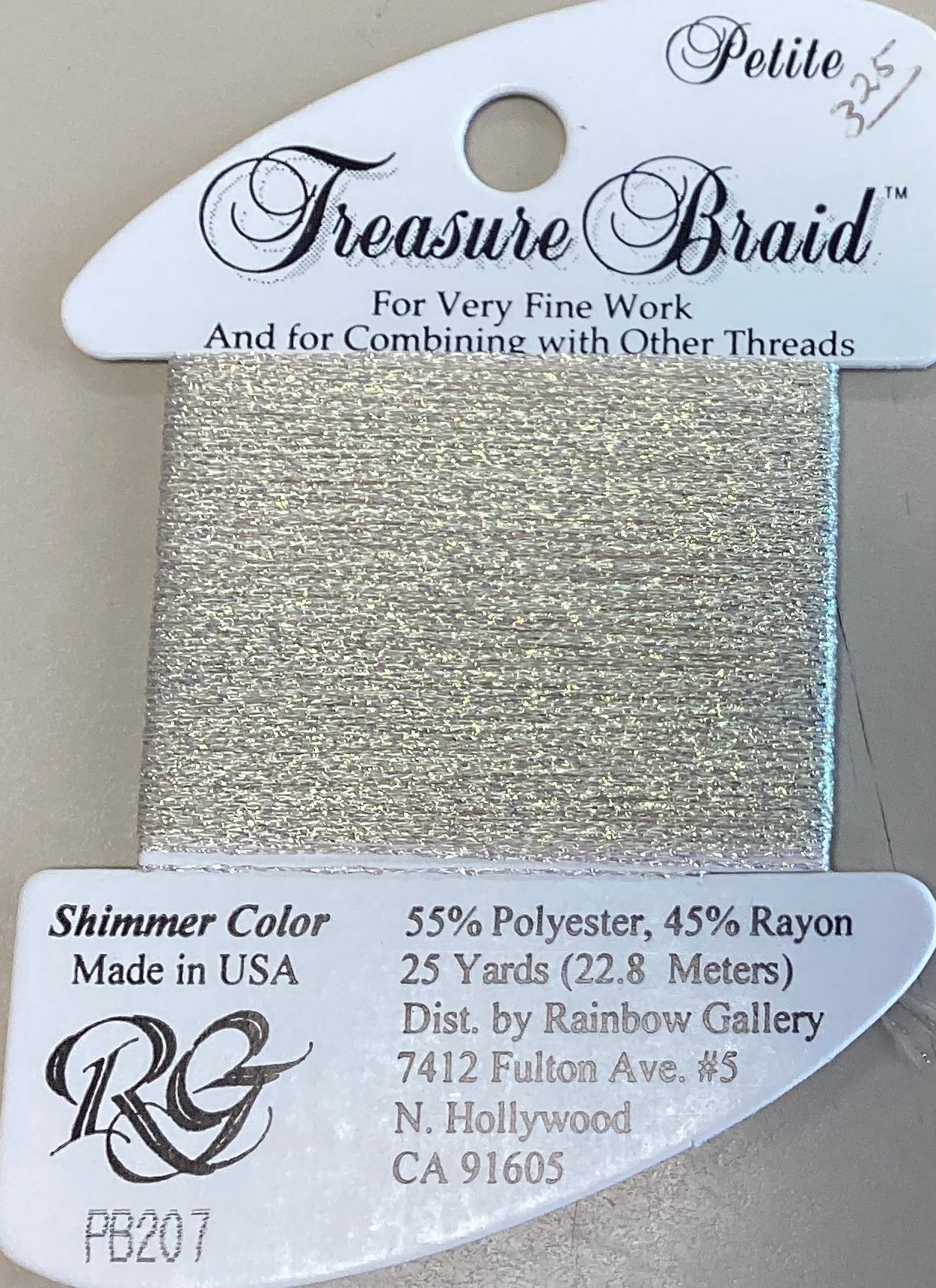 Rainbow Gallery: Petite Treasure Braid