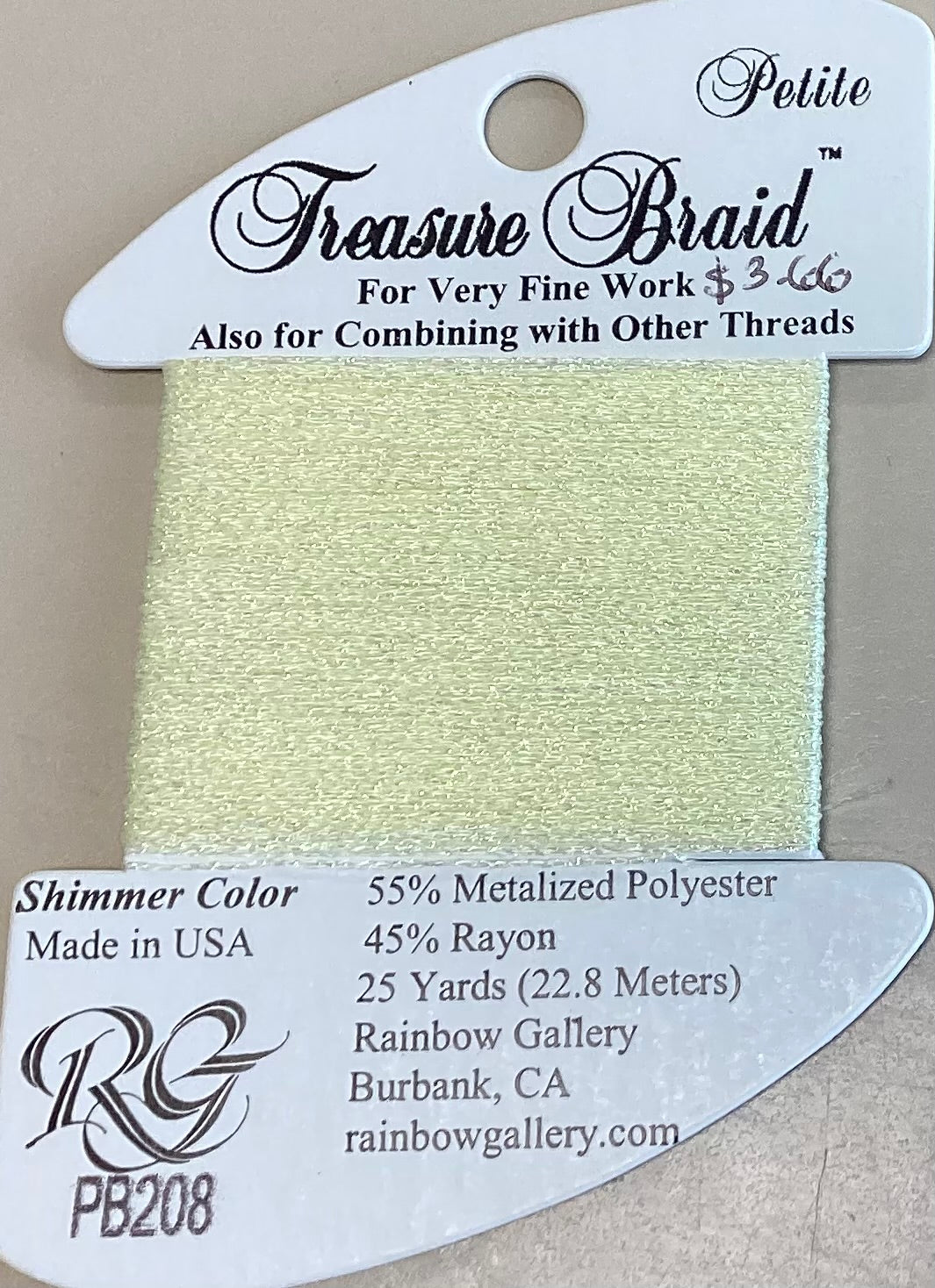 Rainbow Gallery: Petite Treasure Braid