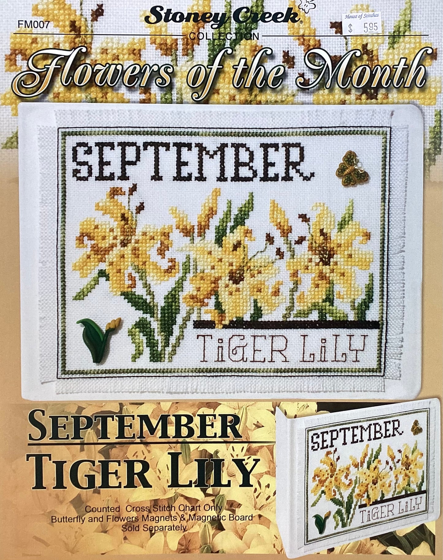 Flowers of the Month: September Tiger Lily by Stoney Creek Collection