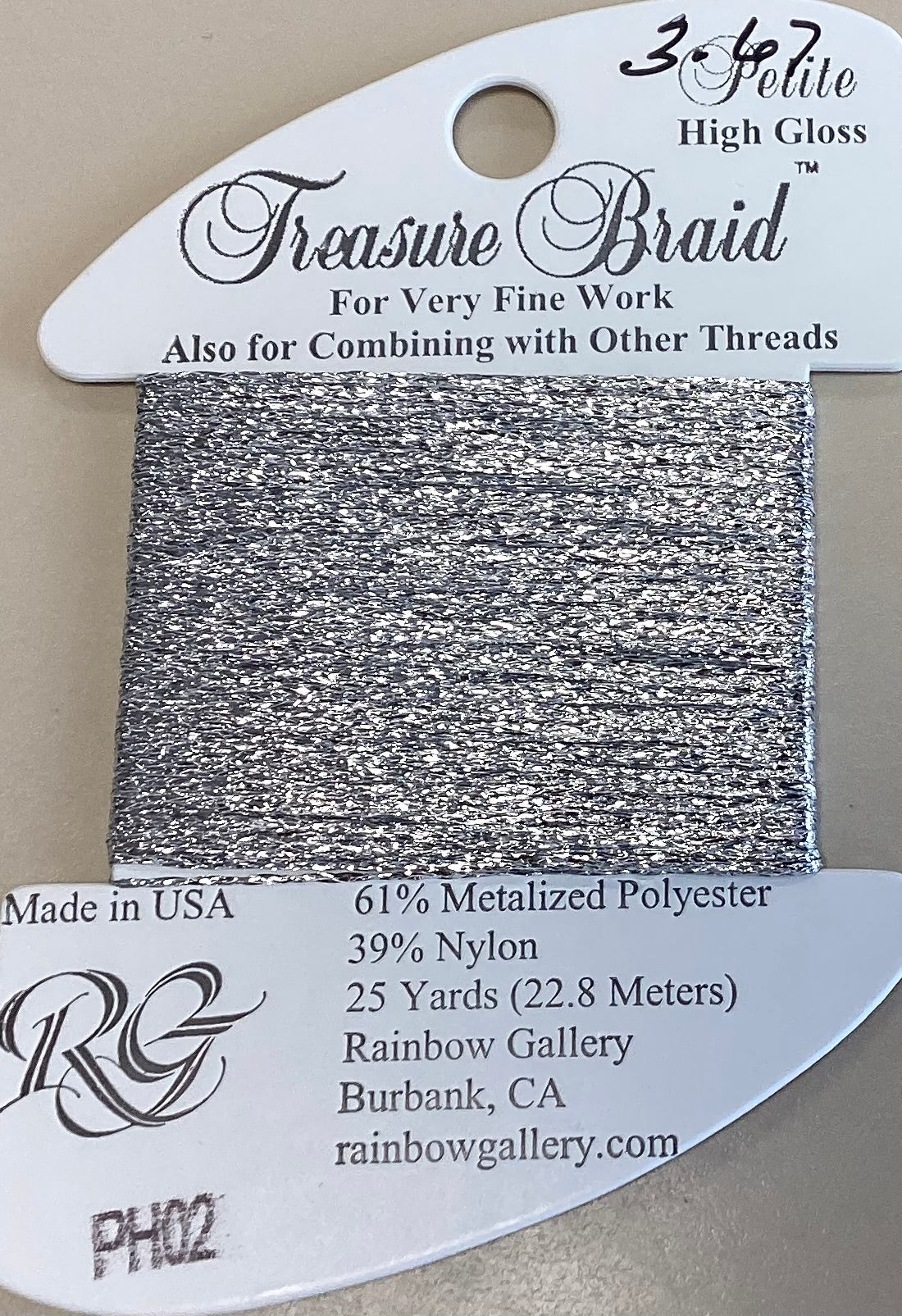 Rainbow Gallery: Petite Treasure Braid High Gloss