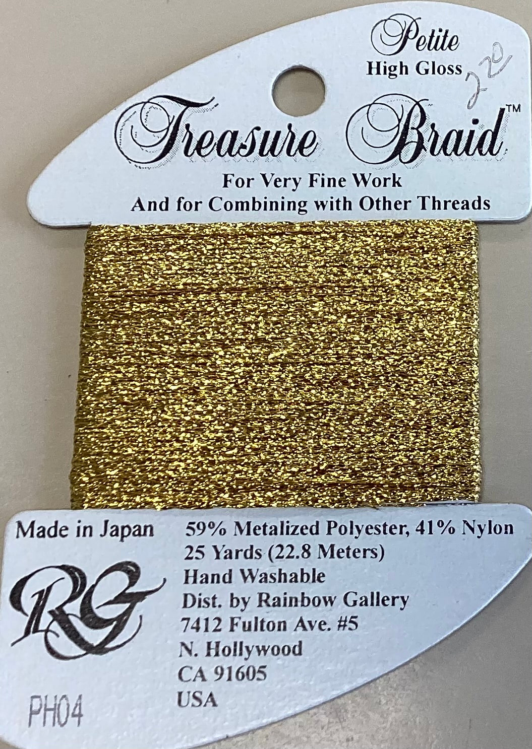 Rainbow Gallery: Petite Treasure Braid High Gloss
