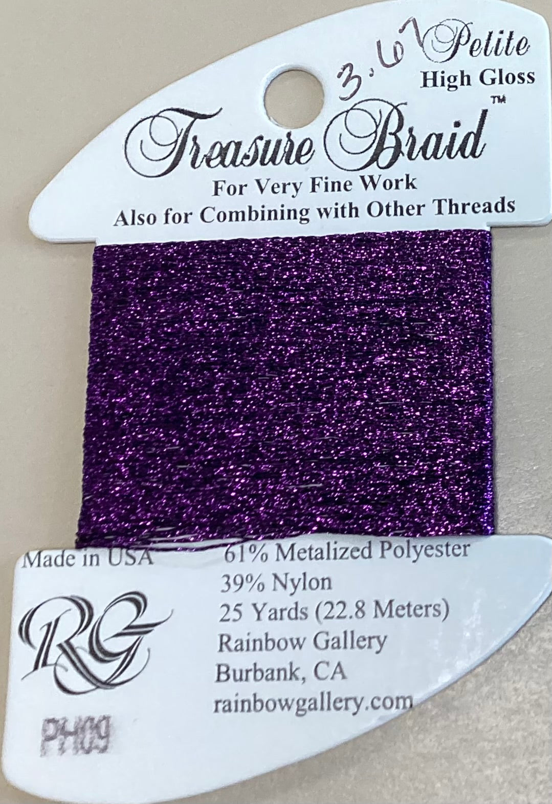 Rainbow Gallery: Petite Treasure Braid High Gloss
