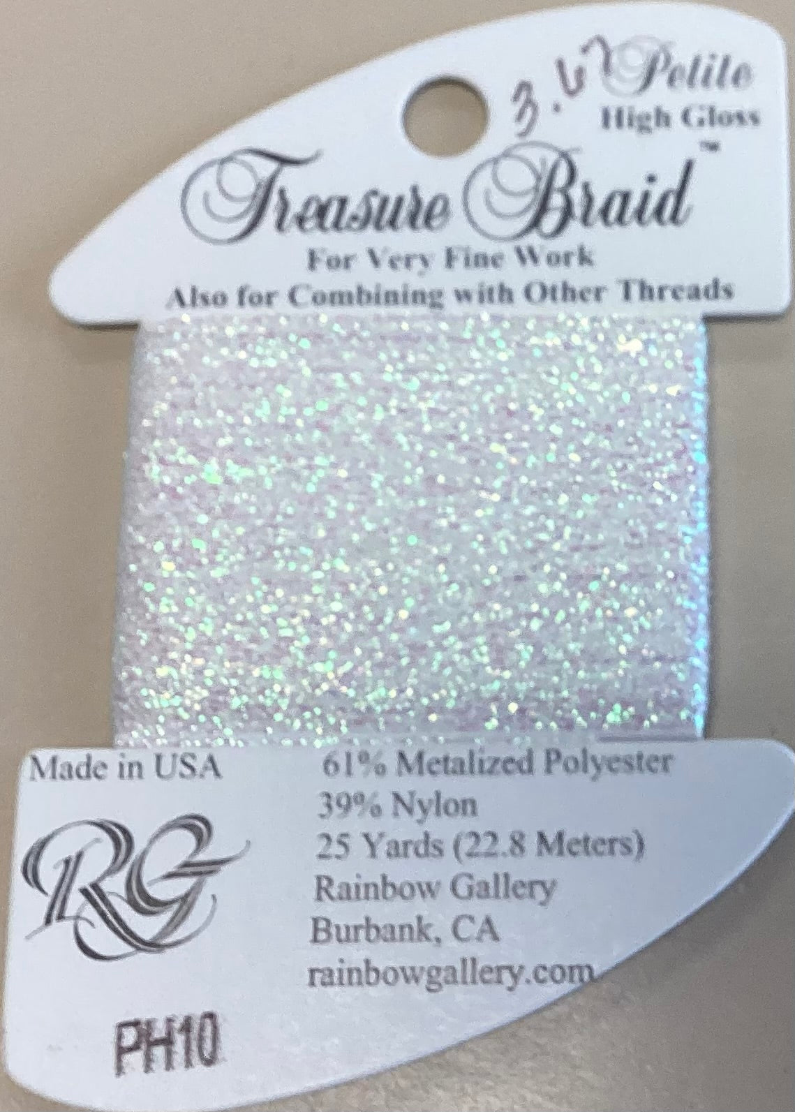 Rainbow Gallery: Petite Treasure Braid High Gloss
