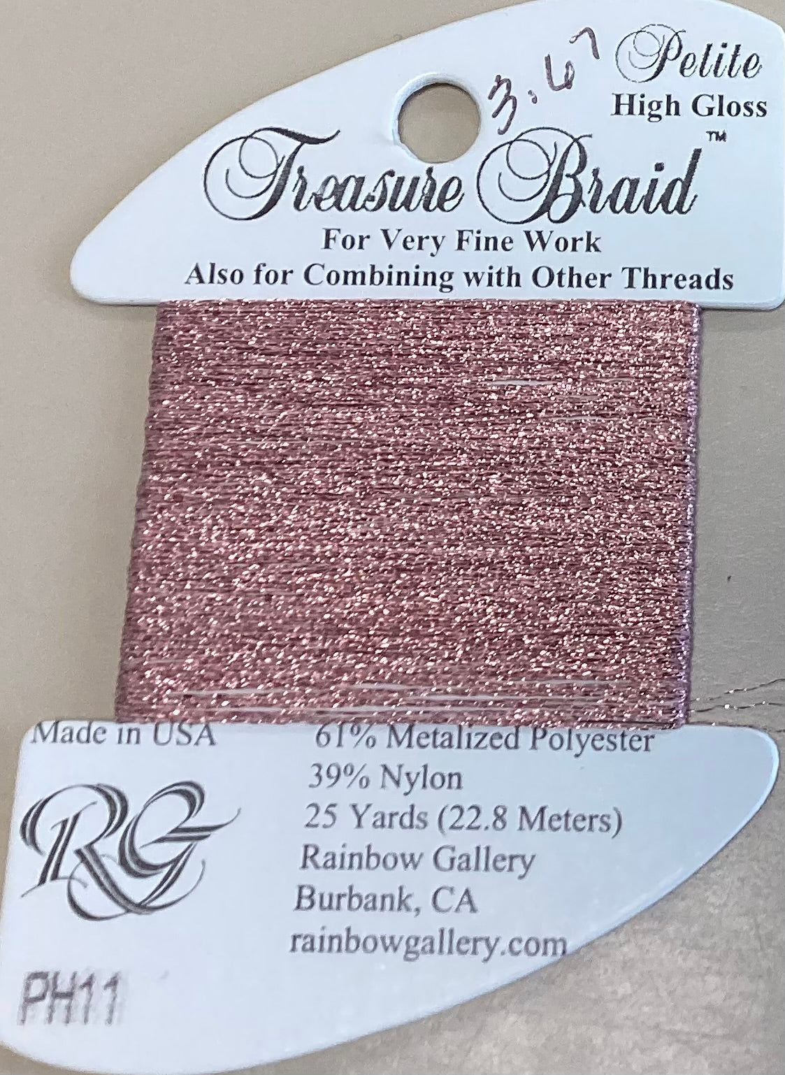 Rainbow Gallery: Petite Treasure Braid High Gloss