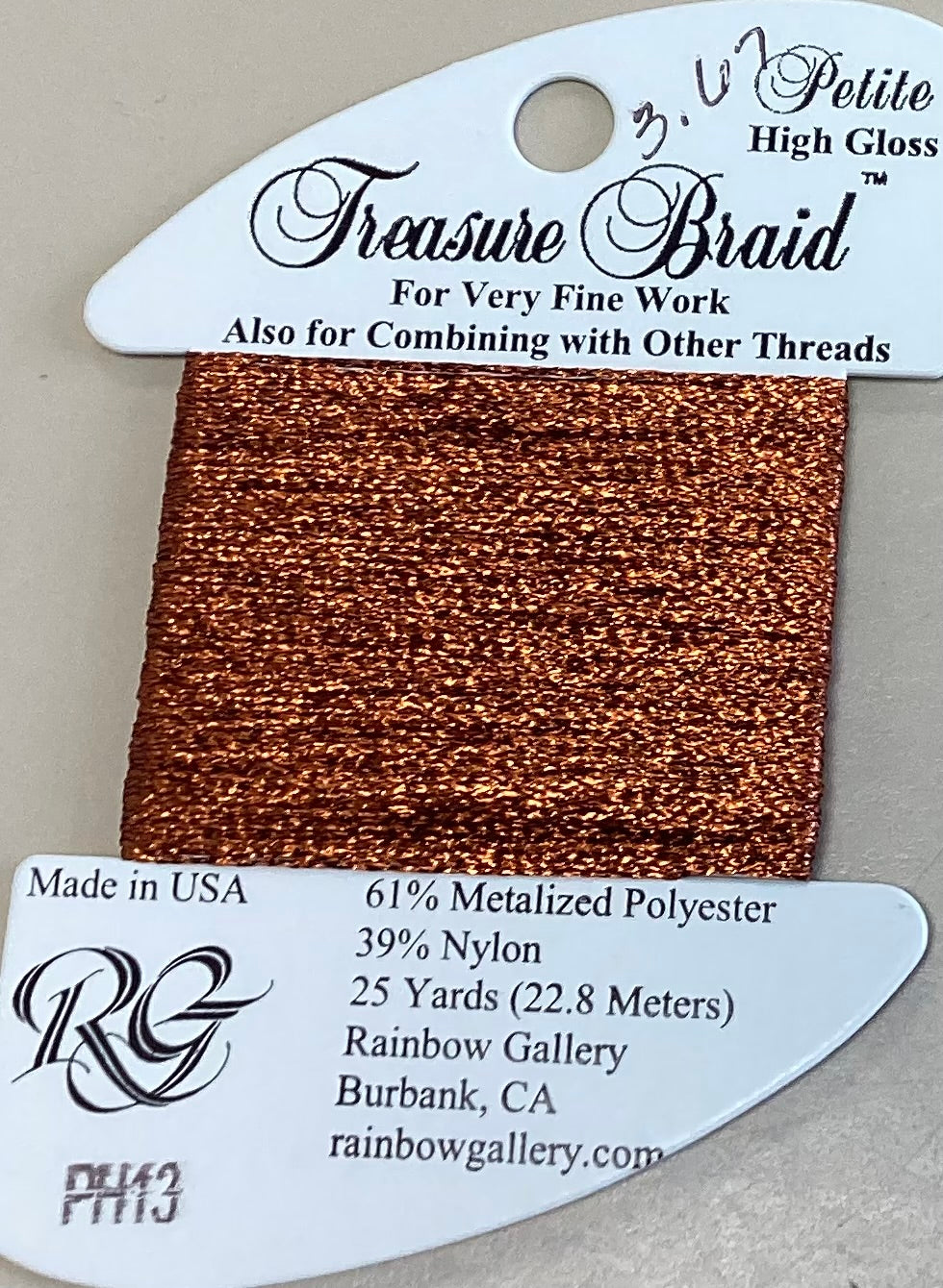 Rainbow Gallery: Petite Treasure Braid High Gloss