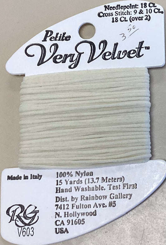 Rainbow Gallery: Petite Very Velvet