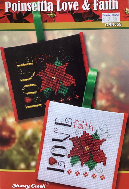 Poinsettia Love & Faith by Stoney Creek Collection