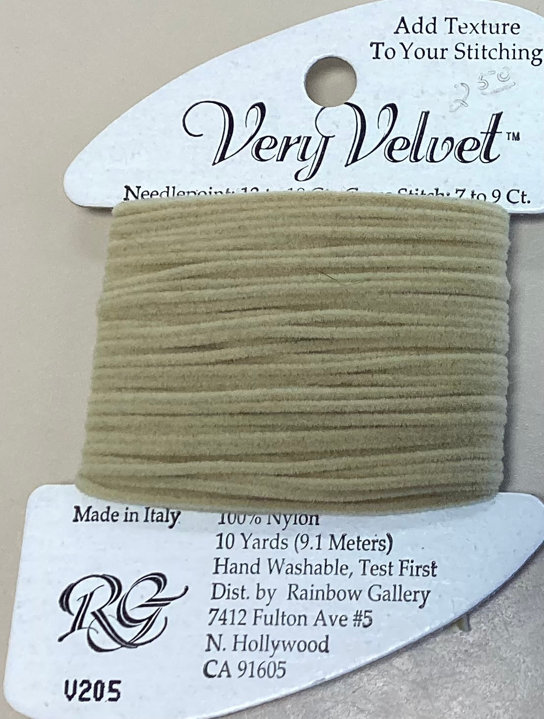 Rainbow Gallery: Very Velvet