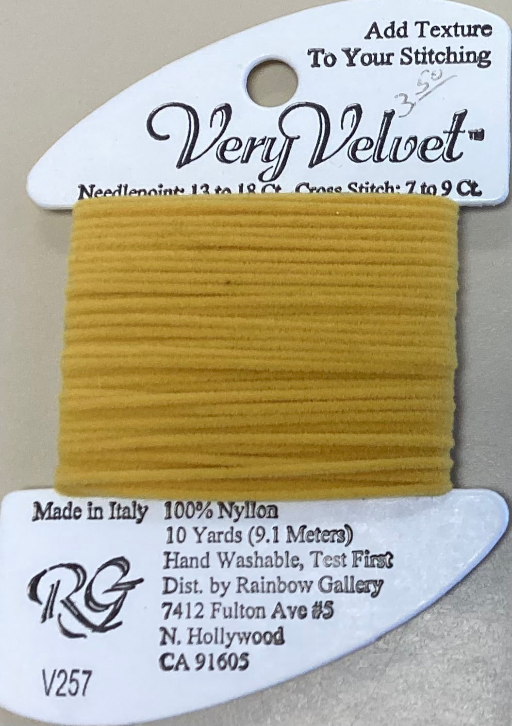 Rainbow Gallery: Very Velvet