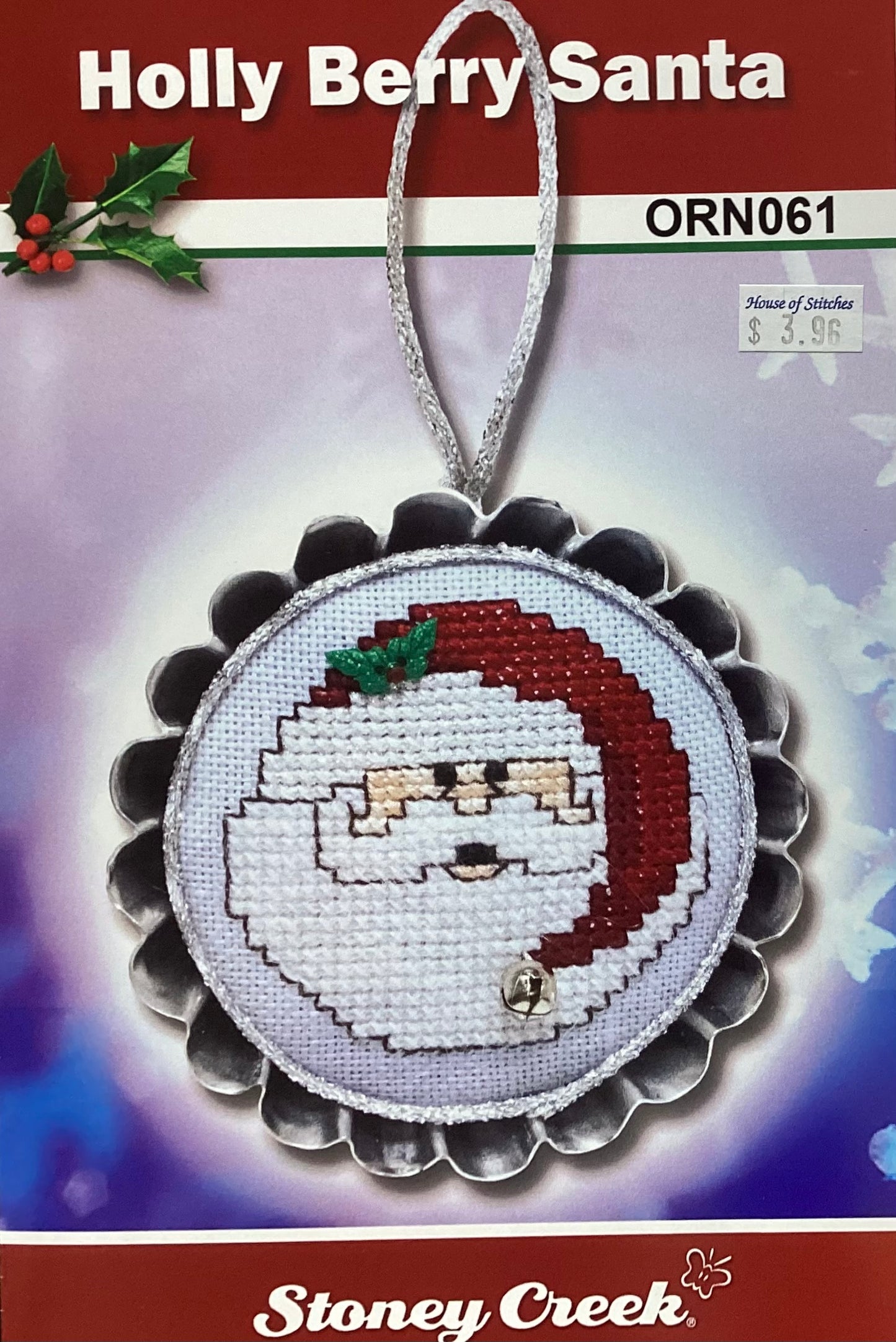 Holly Berry Santa by Stoney Creek Collection