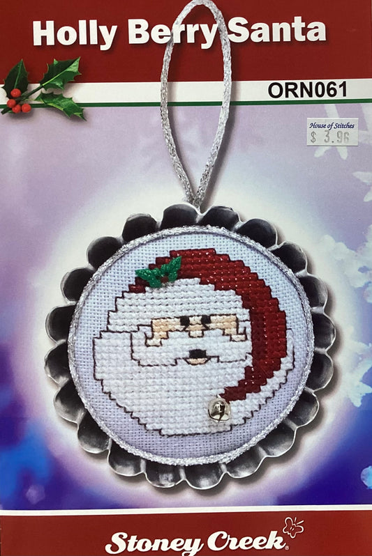 Holly Berry Santa by Stoney Creek Collection