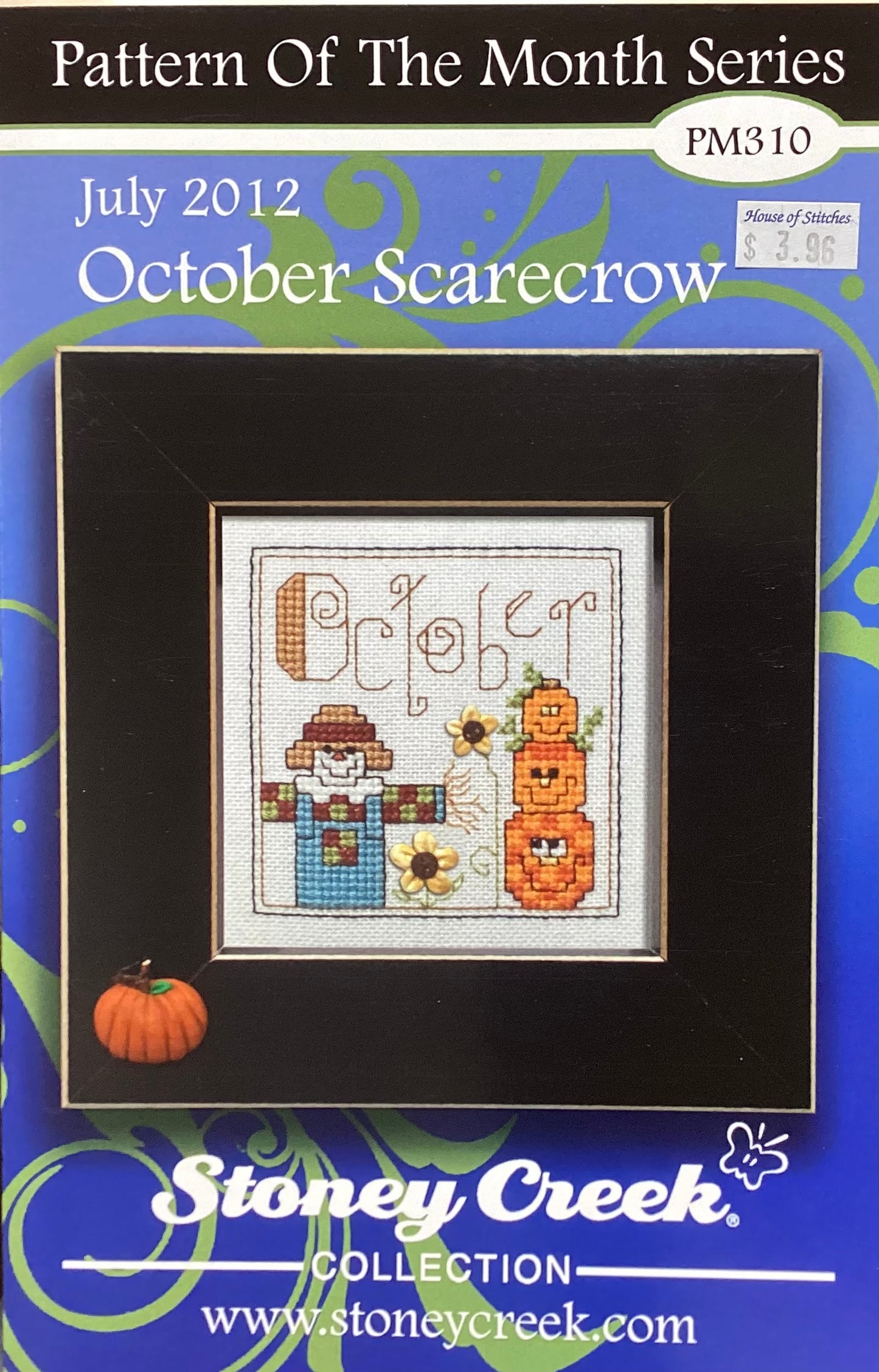 Pattern of the Month Series: October Scarecrow by Stoney Creek Collection
