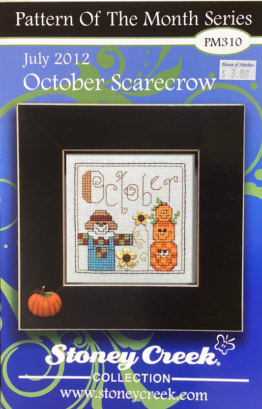 Pattern of the Month Series: October Scarecrow by Stoney Creek Collection