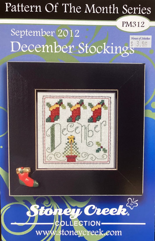 Pattern of the Month Series: December Stockings by Stoney Creek Collection