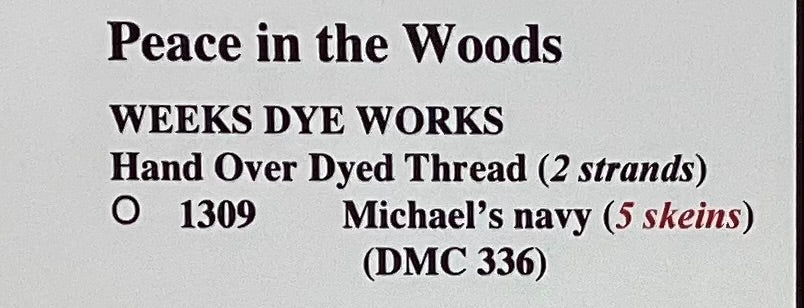 Peace in the Woods by Stoney Creek Collection