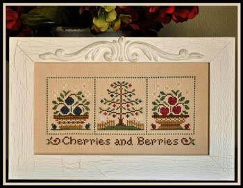 Cherries and Berries by Country Cottage Needleworks