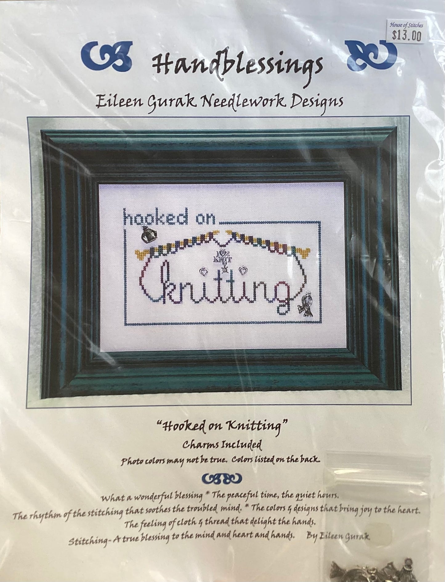 Hooked on Knitting by Handblessings
