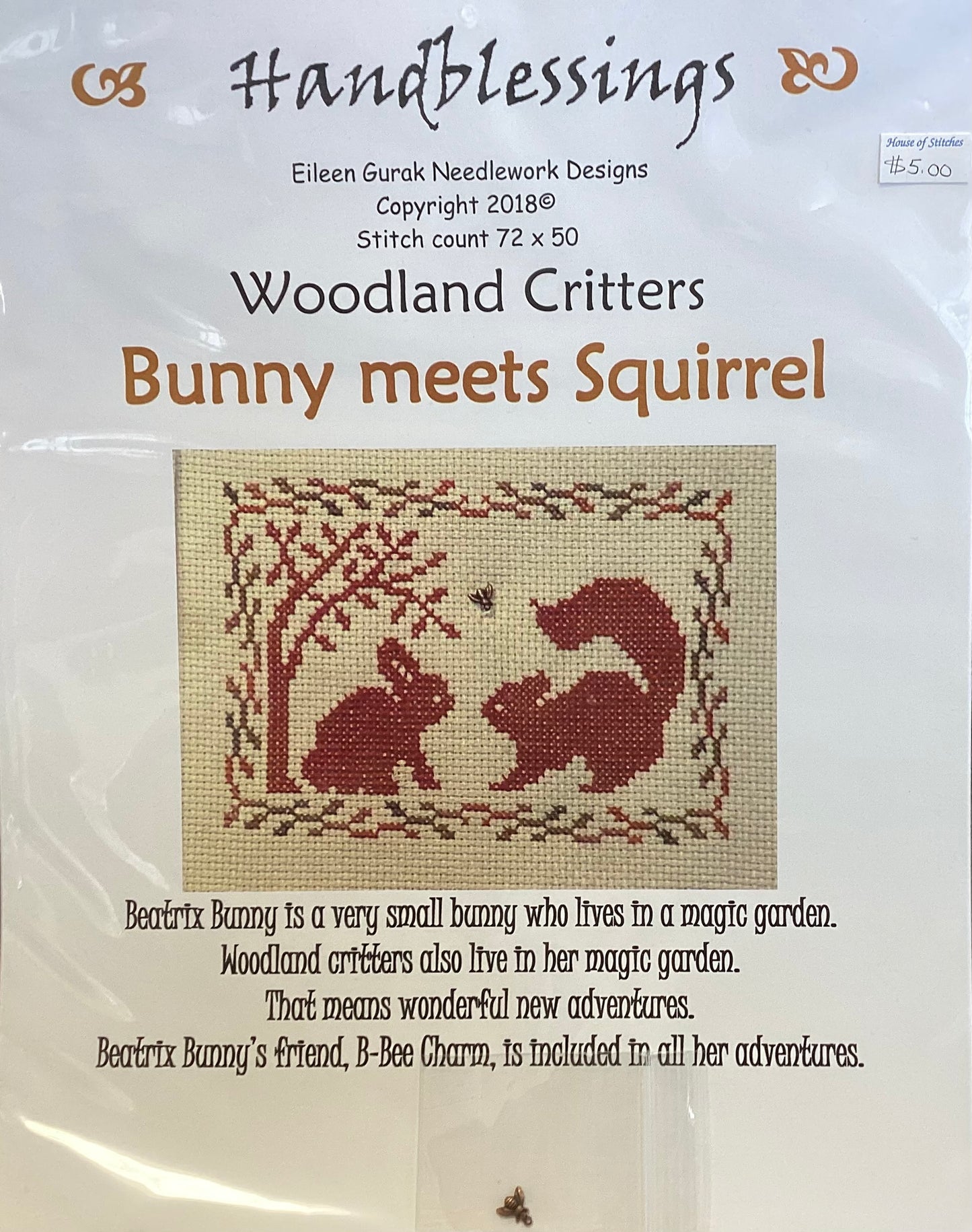 Bunny meets Squirrel By Handblessings