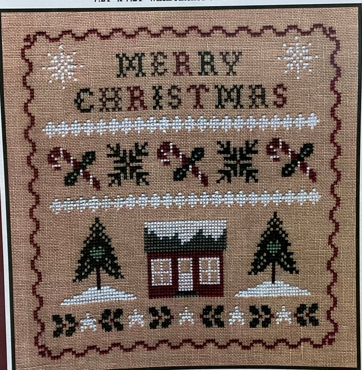 Candy Cane Lane by Plum Pudding NeedleArt